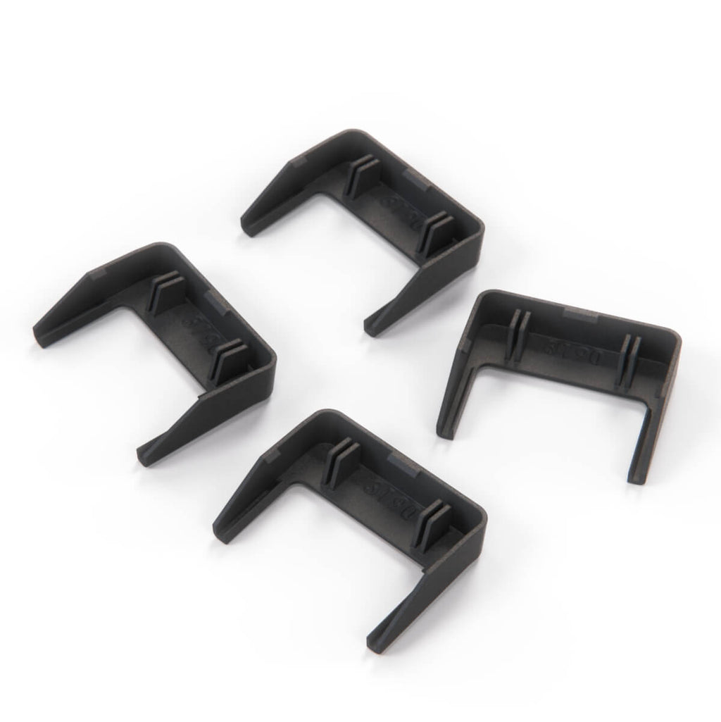 Porsche Cayenne Protection Cap for Rear Seat Hinge Set of 4 Black — view 4