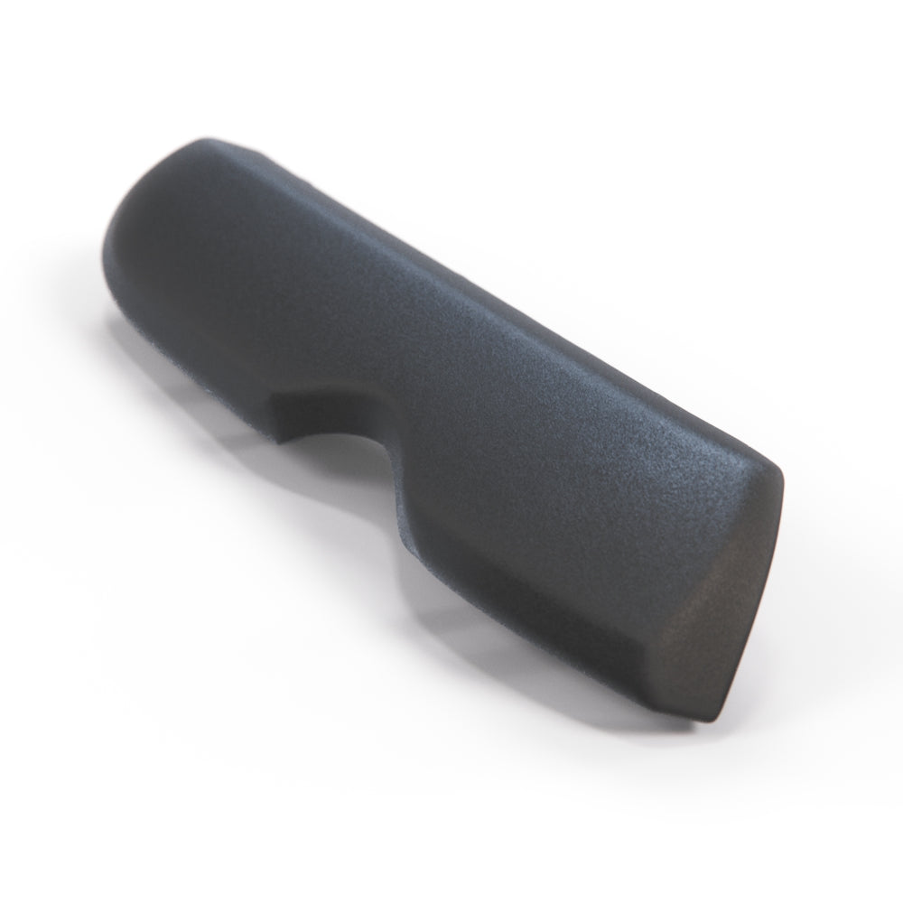 Porsche Cayman Boxster Dashboard Left Trim Cover Black (98755238101) — view 2