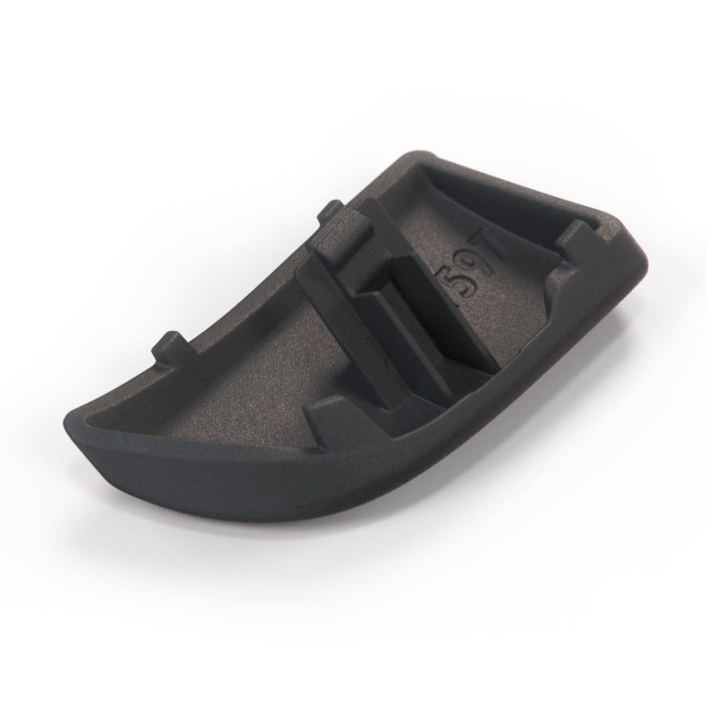 Porsche Cayman Boxster Dashboard Small Trim Cover Black (98755238301) — view 3