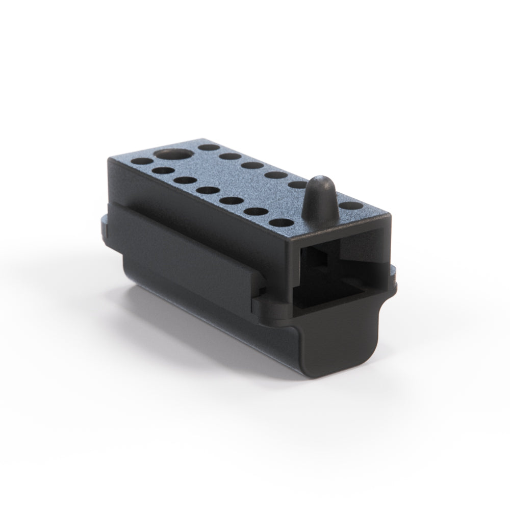 Porsche 911 14-Pin Female Connector Housing Set Black 999 652 430 40 / 999 652 436 40 — view 2