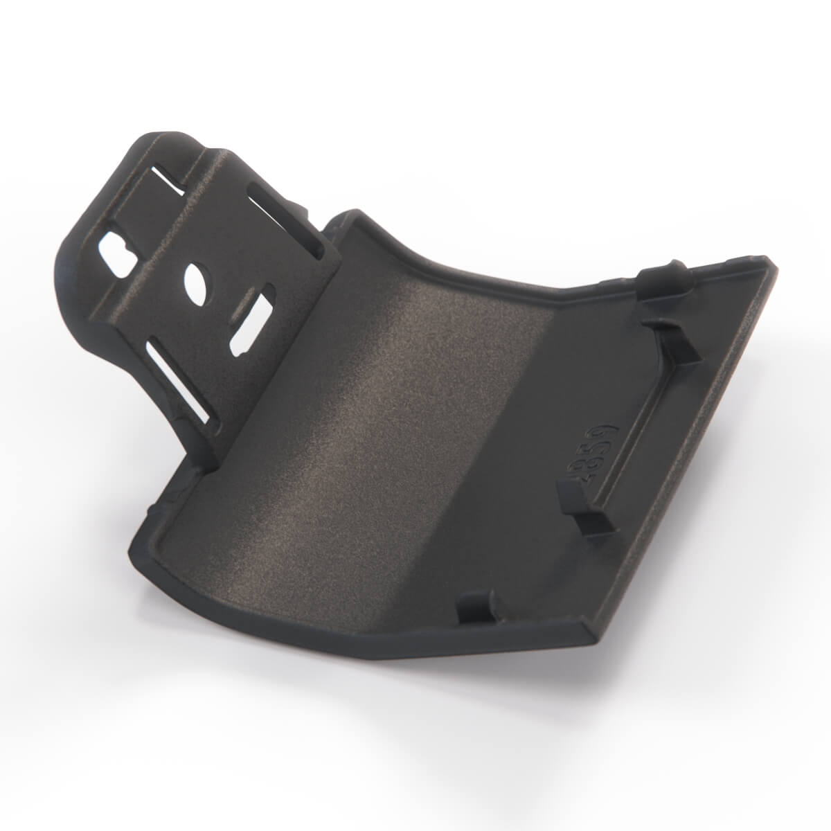 Porsche Macan-e Cover Front Towing Eye Black (95C807156D) — view 4