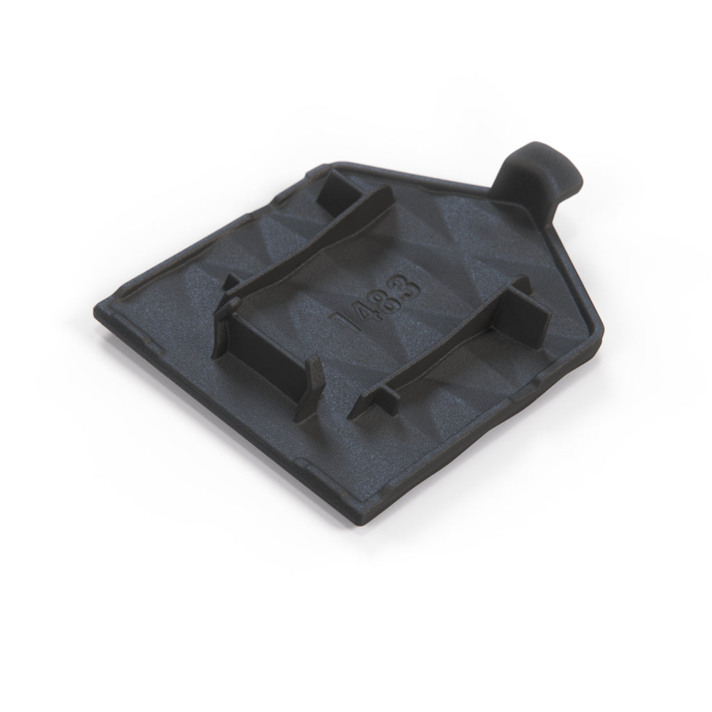 Porsche Macan Lift Rear Bumper Tow Hook Cover Black (95B807500B) — view 3