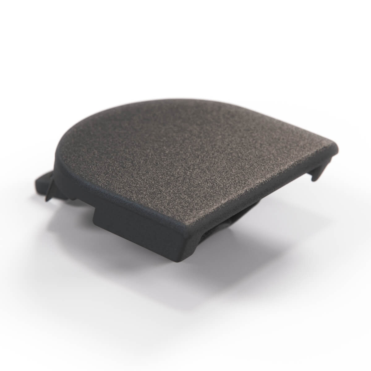 Porsche Panamera Bumper Tow Eye Hook Cover Cap Black (97050580301) — view 3