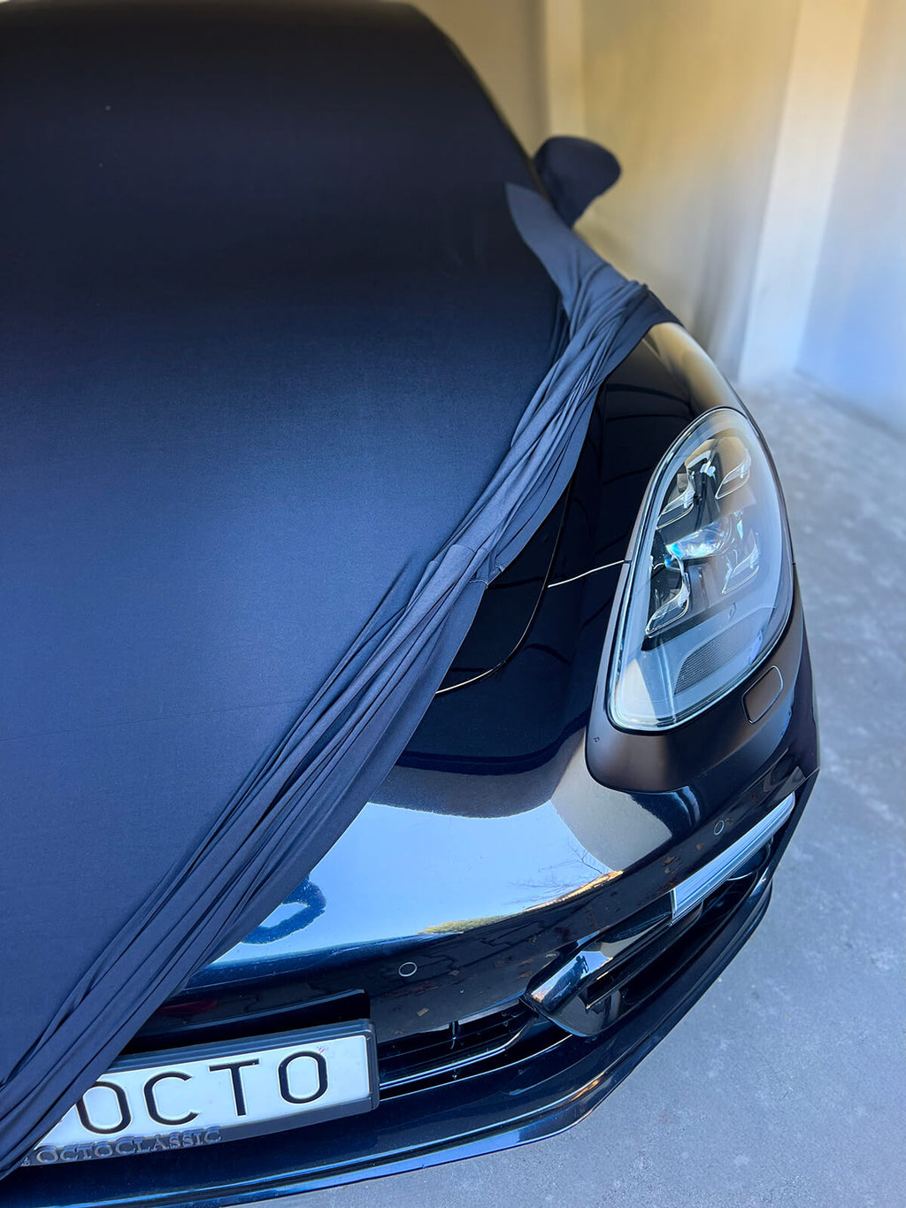 Porsche Panamera Car Cover Indoor Storage Garage Ultra Soft Elastic — view 7