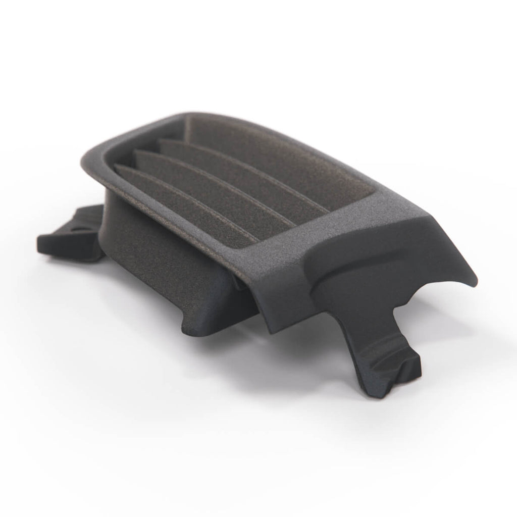 Porsche Panamera Cover Defroster Trim Black Left or Right (97055245500 / 97055245600) — view 2
