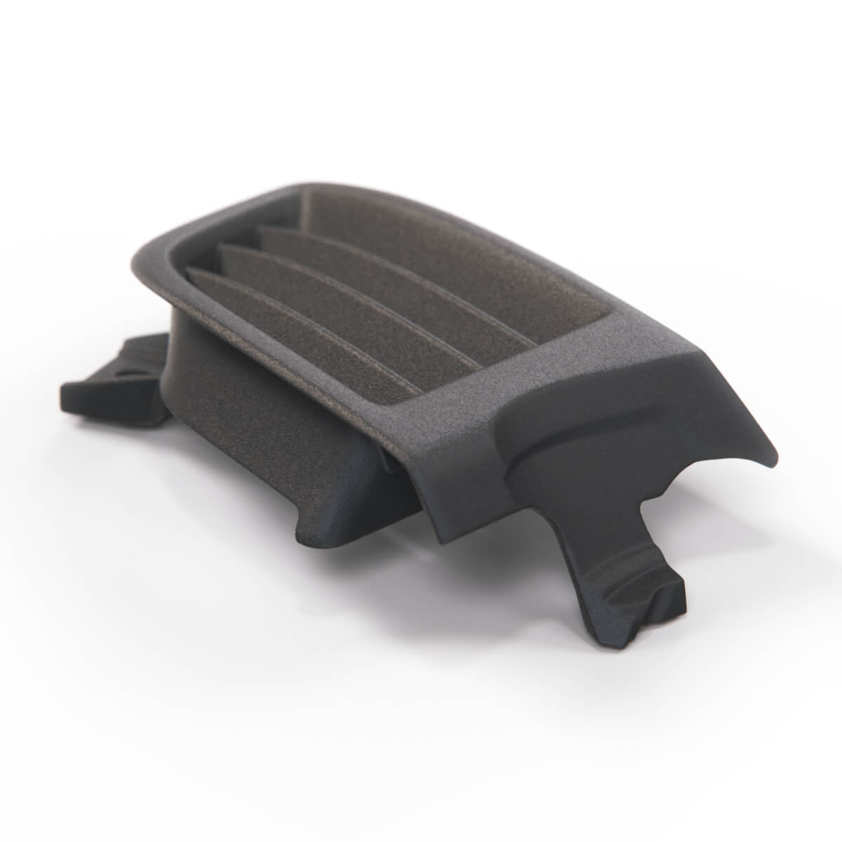 Porsche Panamera Cover Defroster Trim Black Left or Right (97055245500 / 97055245600) — view 2