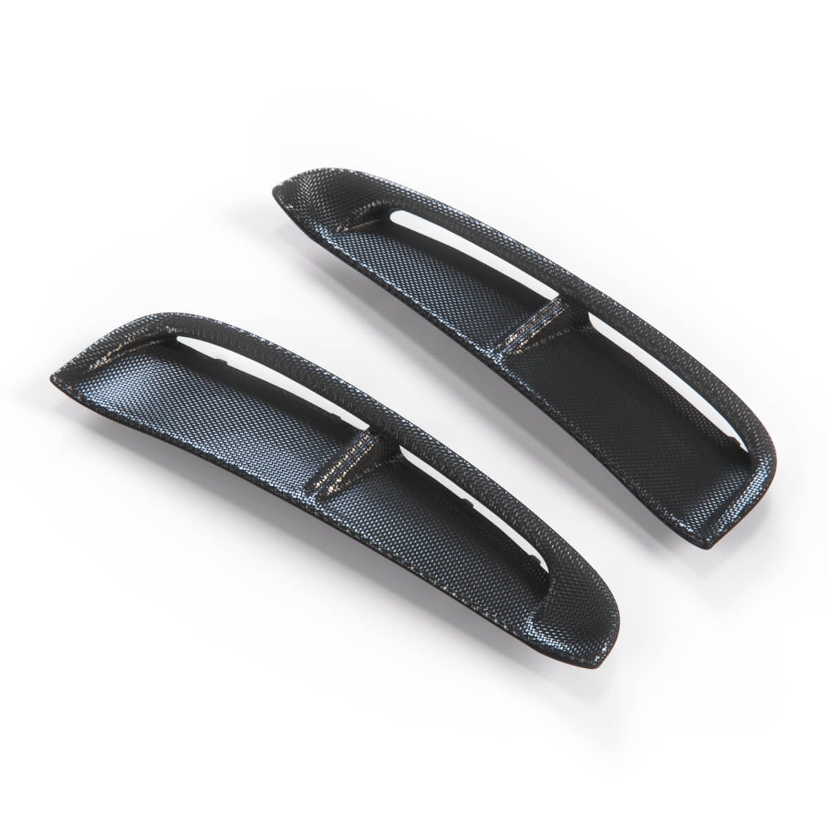 Porsche Panamera Fender Grille Air Vents Trim Set of 2 Carbon Fiber Left or Right