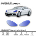 Porsche Panamera Headlights – PPF Paint Protection Film Precut – Set of 2 Left or Right