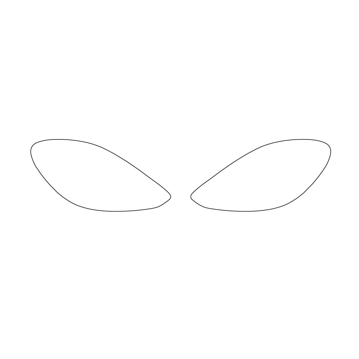 Porsche Panamera Headlights – PPF Paint Protection Film Precut – Set of 2 Left or Right — view 3