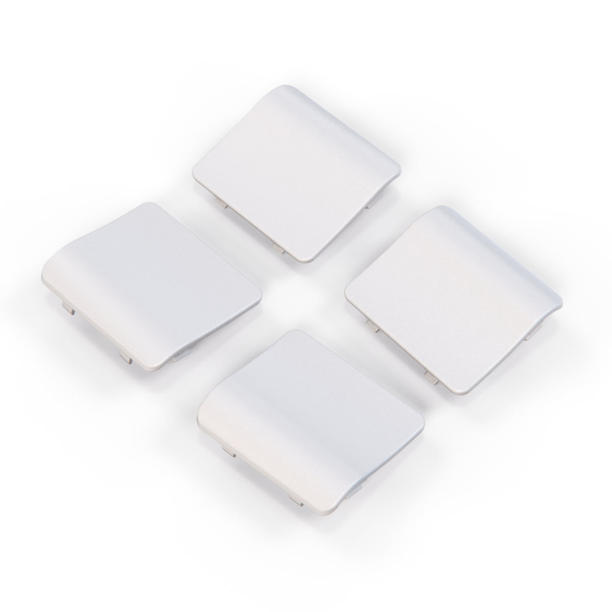 Mercedes-Benz R129 Pre-Lift Jacking Point Cover Set (4 Pieces) — Firnweiss (Firn White)