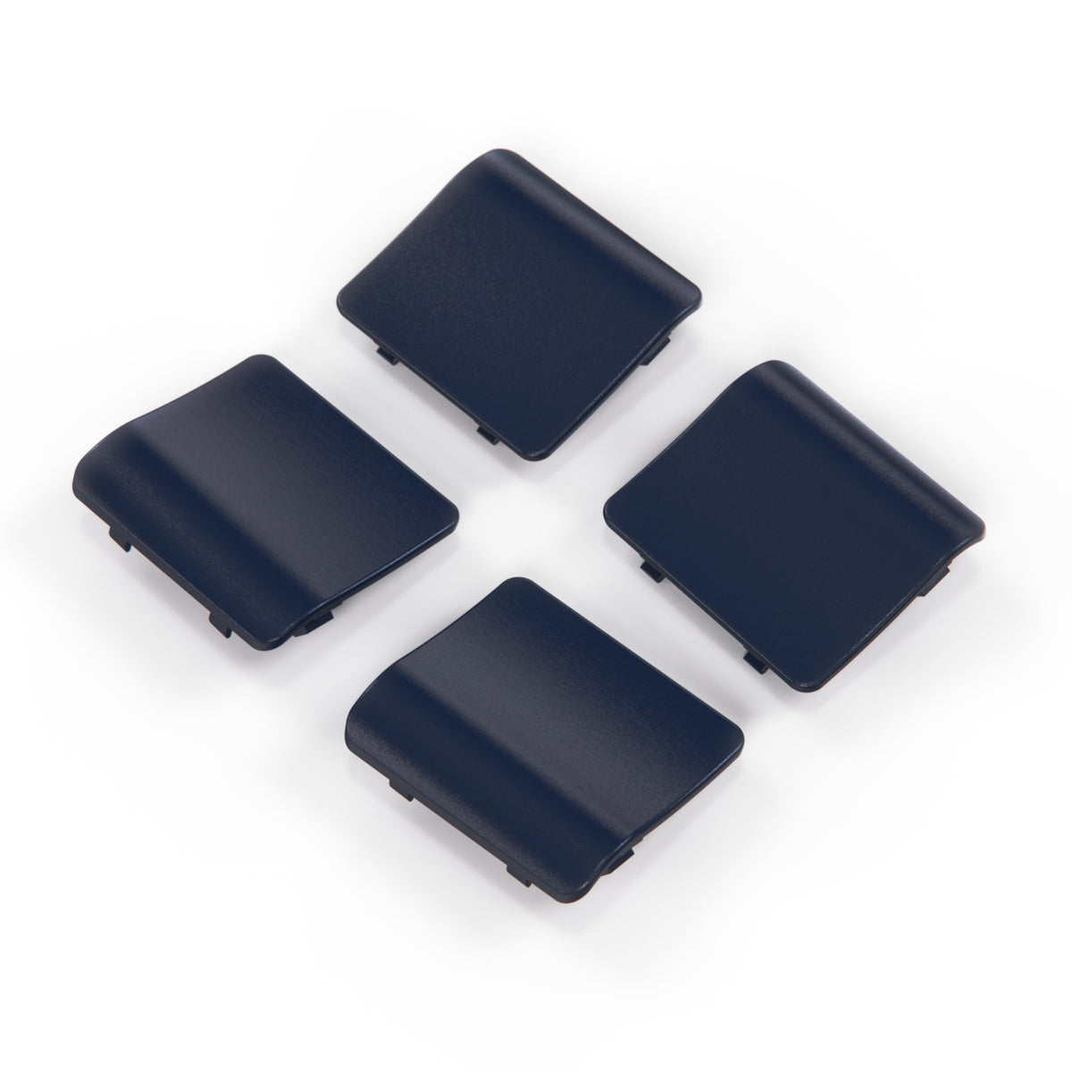 Mercedes-Benz R129 Pre-Lift Jacking Point Cover Set (4 Pieces) — Azuritblau Mica Mat (Azurite Blue Mica Mat)