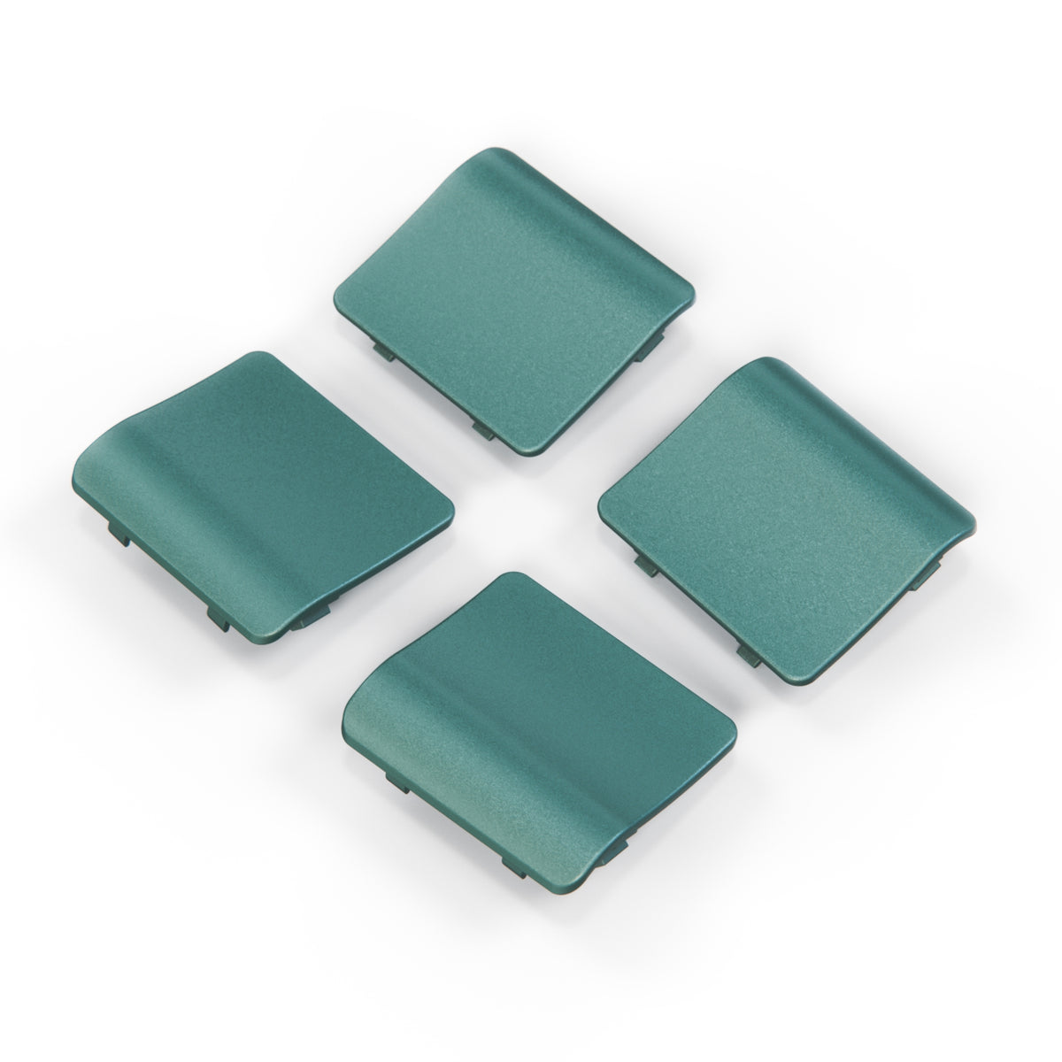 Mercedes-Benz R129 Pre-Lift Jacking Point Cover Set (4 Pieces) — Vivanitgruen Metallized (Vivanite Green Metallic)