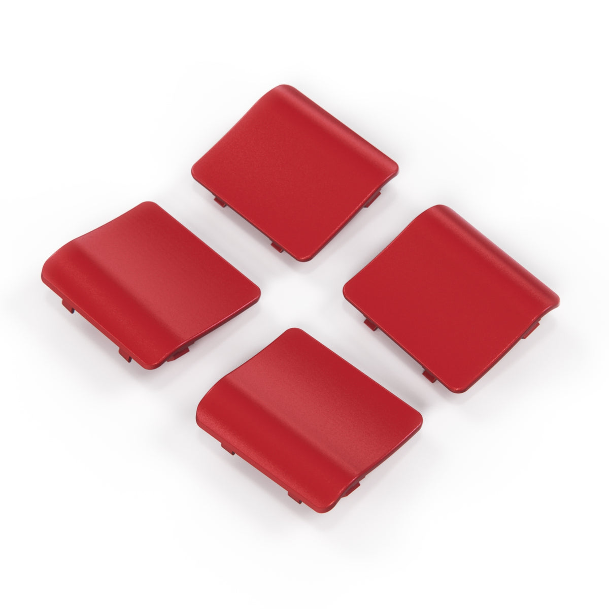 Mercedes-Benz R129 Pre-Lift Jacking Point Cover Set (4 Pieces) — Magmarot (Magma Red)