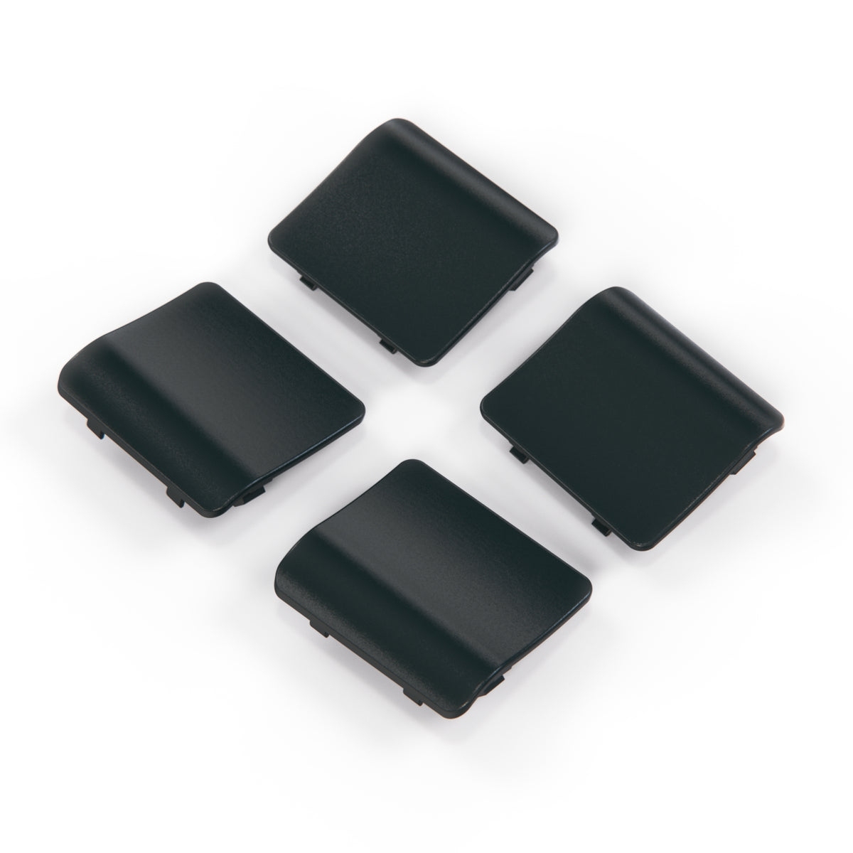 Mercedes-Benz R129 Pre-Lift Jacking Point Cover Set (4 Pieces) — Smaragdschwarz Mica Mat (Emerald Black Mica Mat)