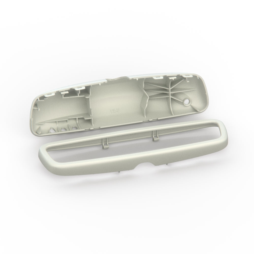 Mercedes-Benz R129 A124 Rear-view Mirror Cover – Complete (Frame & Shell) Version F — view 16