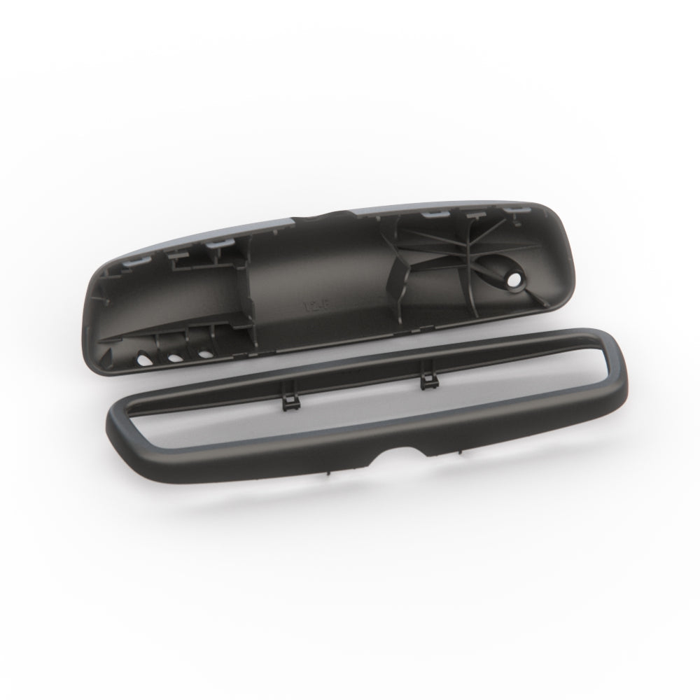 Mercedes-Benz R129 A124 Rear-view Mirror Cover – Complete (Frame & Shell) Version F — view 13