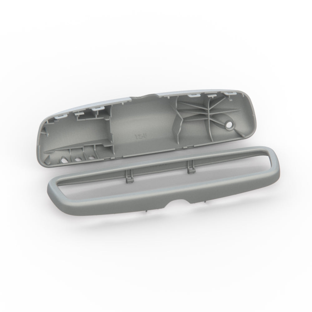 Mercedes-Benz R129 A124 Rear-view Mirror Cover – Complete (Frame & Shell) Version F — view 14