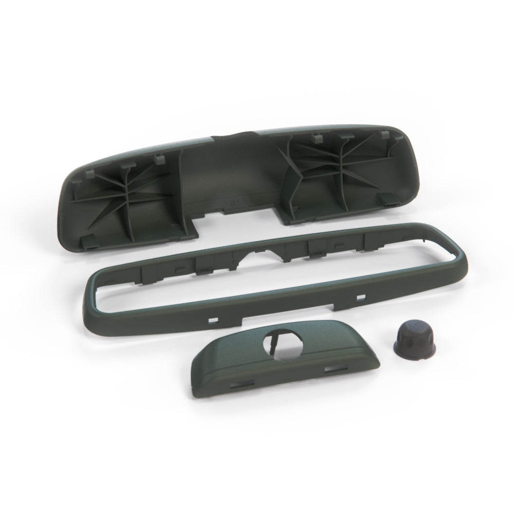 Mercedes-Benz R129 A124 W140 Rear-View Mirror Cover – Complete (Frame & Shell) Version I — view 3