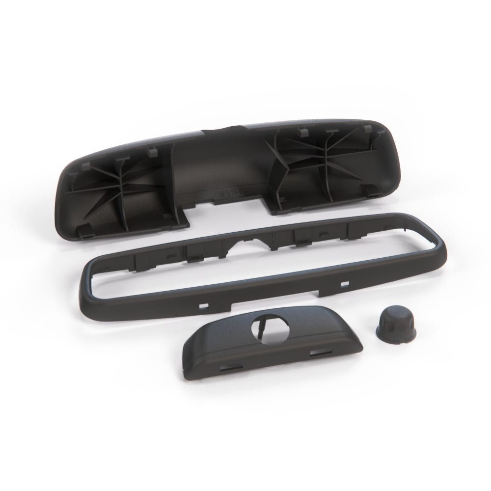 Mercedes-Benz R129 A124 W140 Rear-View Mirror Cover – Complete (Frame & Shell) Version I — view 5