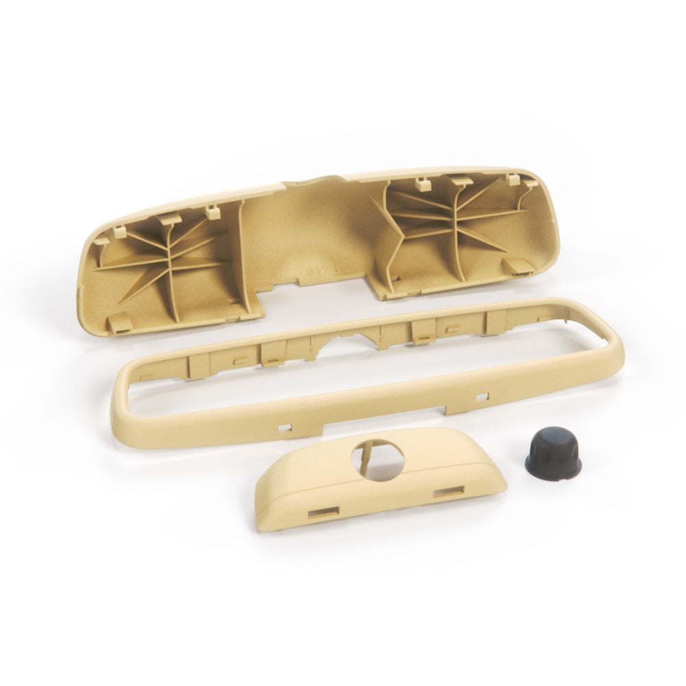 Mercedes-Benz R129 A124 W140 Rear-View Mirror Cover – Complete (Frame & Shell) Version I — view 9