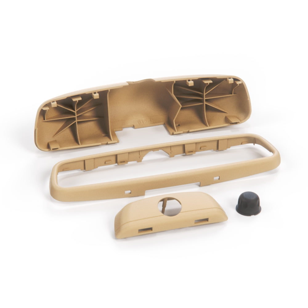 Mercedes-Benz R129 A124 W140 Rear-View Mirror Cover – Complete (Frame & Shell) Version I — view 11