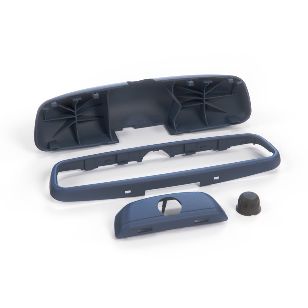 Mercedes-Benz R129 A124 W140 Rear-View Mirror Cover – Complete (Frame & Shell) Version I — view 12