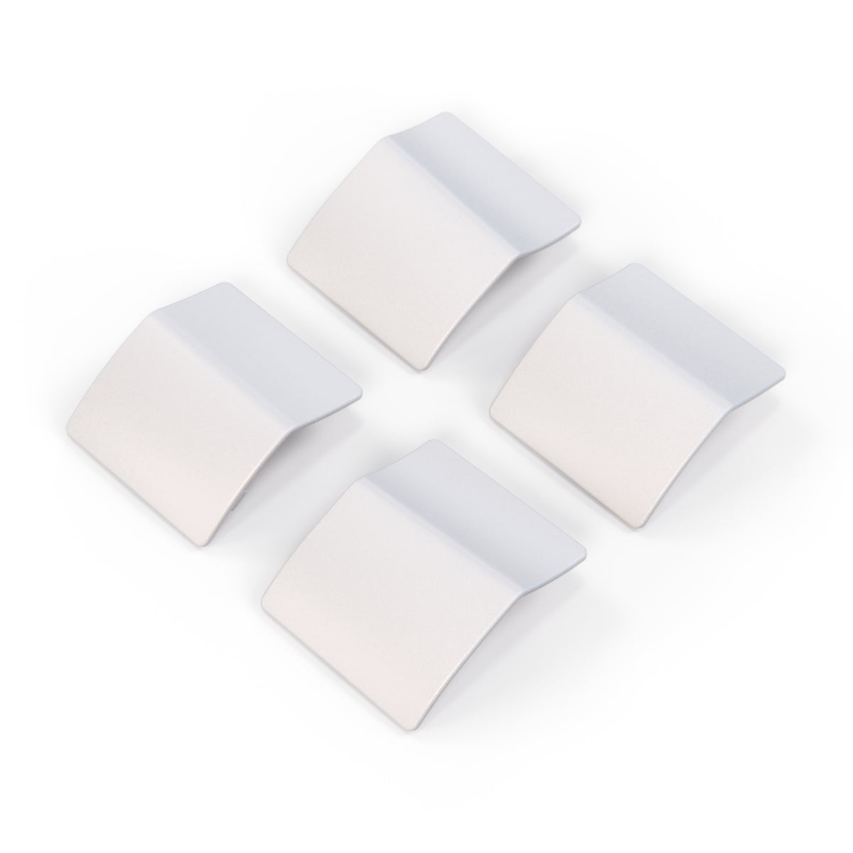 Mercedes-Benz R129 AMG Facelift Jacking Point Cover Set (4 Pieces) – 1296980730, 1296980530 — Firnweiss (Firn White)