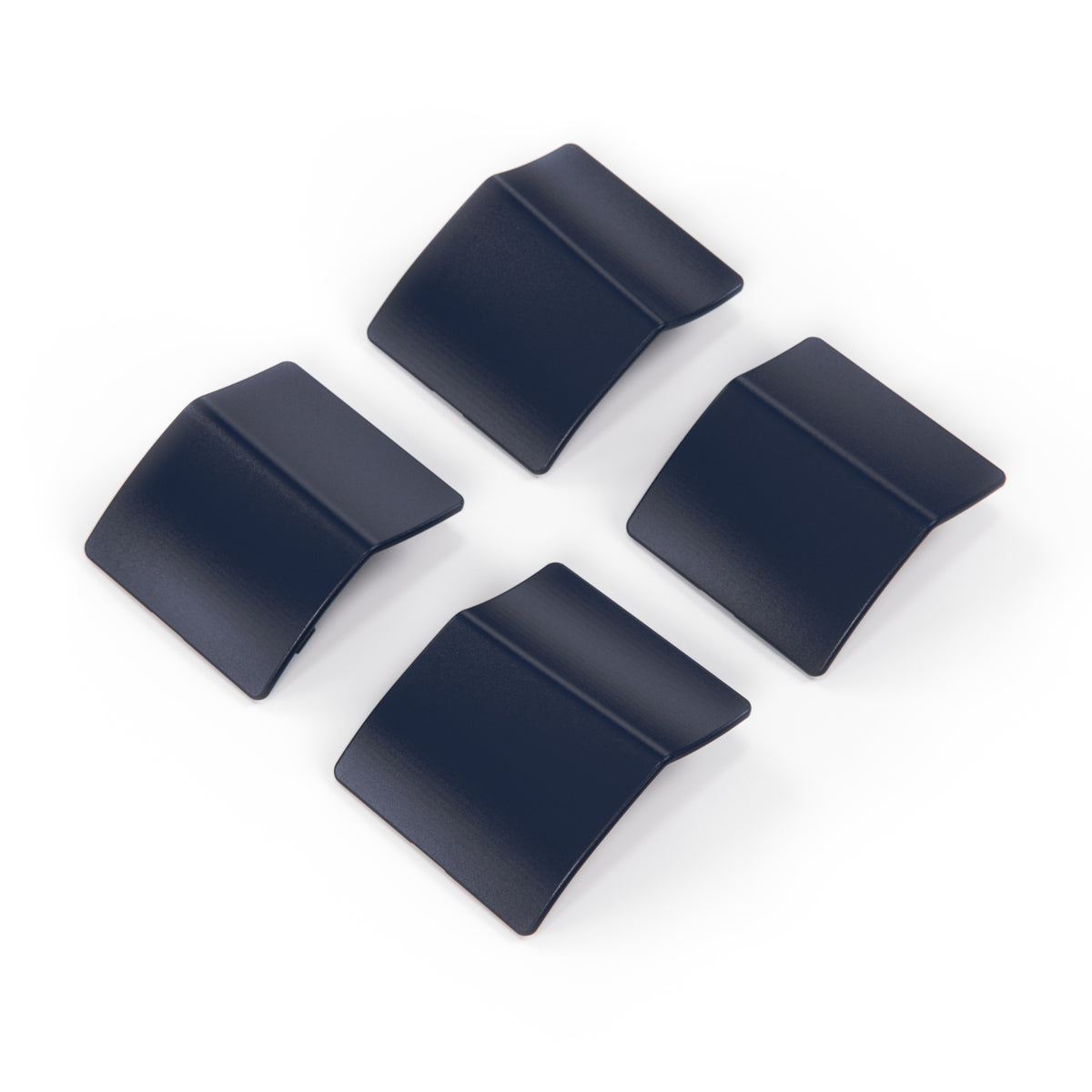 Mercedes-Benz R129 AMG Facelift Jacking Point Cover Set (4 Pieces) – 1296980730, 1296980530 — Azuritblau Mica Mat (Azurite Blue Mica Mat)