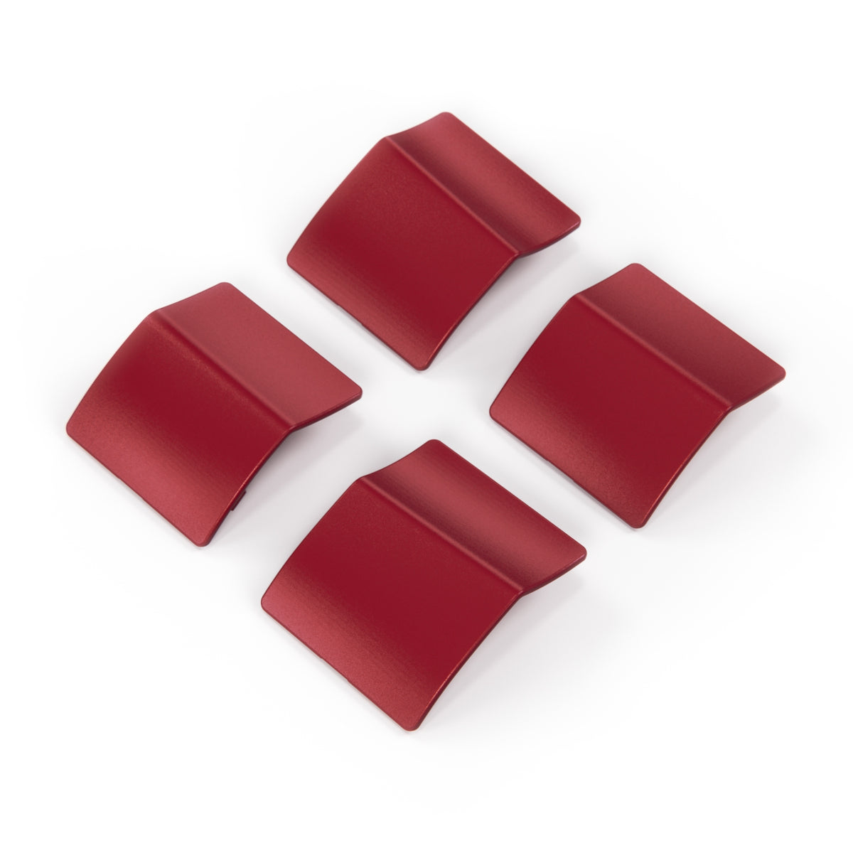 Mercedes-Benz R129 AMG Facelift Jacking Point Cover Set (4 Pieces) – 1296980730, 1296980530 — Imperialrot (Imperial Red)