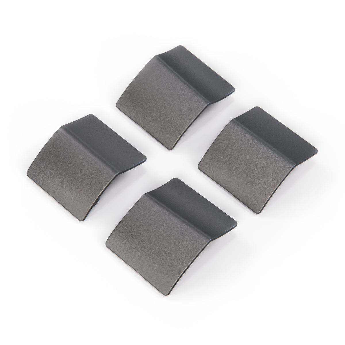 Mercedes-Benz R129 AMG Facelift Jacking Point Cover Set (4 Pieces) – 1296980730, 1296980530 — Onyxgrau Mica Mat (Onyx Grey Mica Mat)