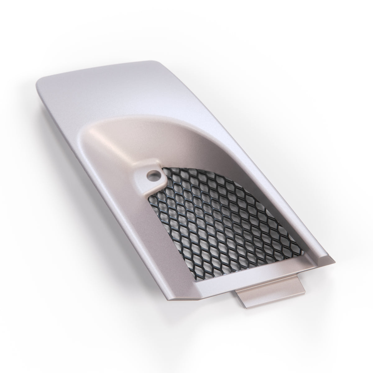 Mercedes-Benz R129 AMG Tow Hook Cover - (left/right) — Brillantsilber Metallized (Brilliant Silver Metallic)