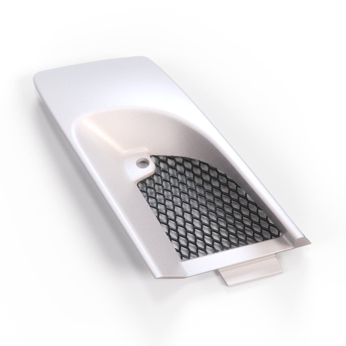 Mercedes-Benz R129 AMG Tow Hook Cover - (left/right) — Polarweiss (Polar White)