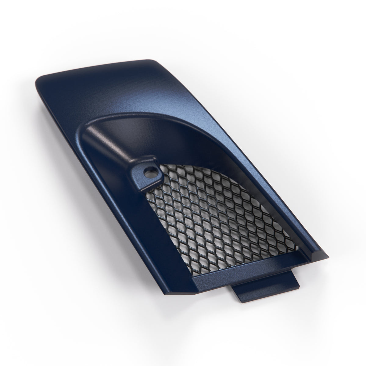 Mercedes-Benz R129 AMG Tow Hook Cover - (left/right) — Azuritblau Mica Mat (Azurite Blue Mica Mat)