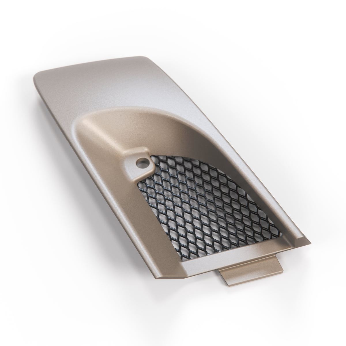 Mercedes-Benz R129 AMG Tow Hook Cover - (left/right) — Rauchsilber Mat (Smoky Silver Mat)