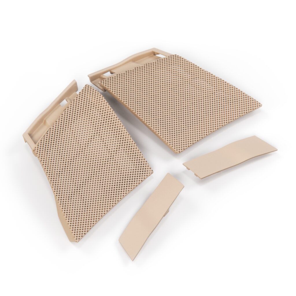 Mercedes-Benz R129 Dashboard Speaker Cover Panel Trim LHD / RHD / Left / Right / All Color / A1296800139 / A1296800239 / A1296800339 / A1296800439 — view 14
