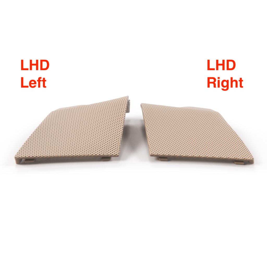 Mercedes-Benz R129 Dashboard Speaker Cover Panel Trim LHD / RHD / Left / Right / All Color / A1296800139 / A1296800239 / A1296800339 / A1296800439 — view 18