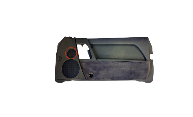 Mercedes-Benz R129 Front Door Speaker Small Cover (SL320 500 600) — view 18