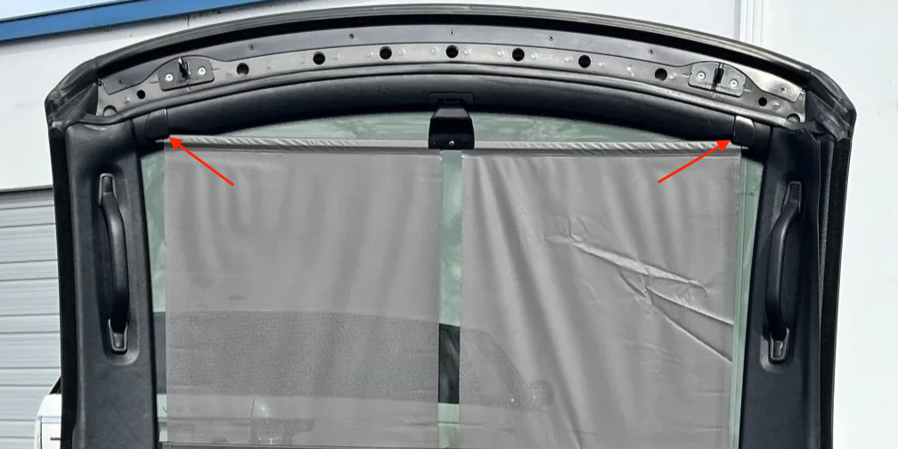 Mercedes-Benz R129 Hard Top Sunblind Bracket Panoramic Hardtop Left And Right All Colours — view 19