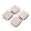 Mercedes-Benz R129 Jacking Point Cover Set (Lift, 4 Pieces) — Travertinbeige (Travertine Beige)