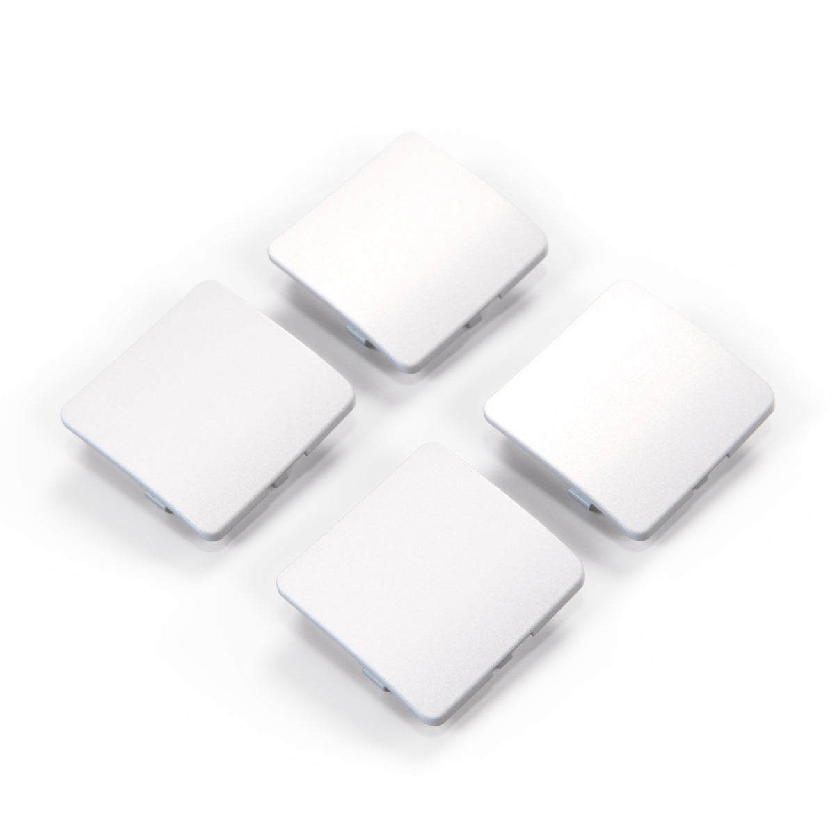 Mercedes-Benz R129 Jacking Point Cover Set (Lift, 4 Pieces) — Firnweiss (Firn White)