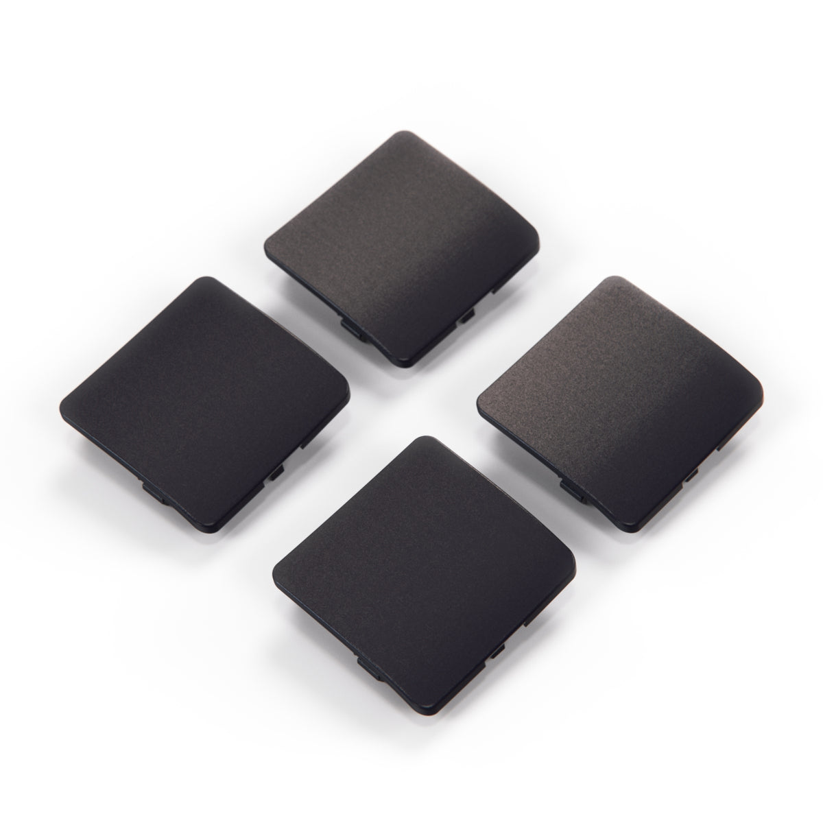 Mercedes-Benz R129 Jacking Point Cover Set (Lift, 4 Pieces) — Obsidianschwarz Metallized (Obsidian Black Metallic)