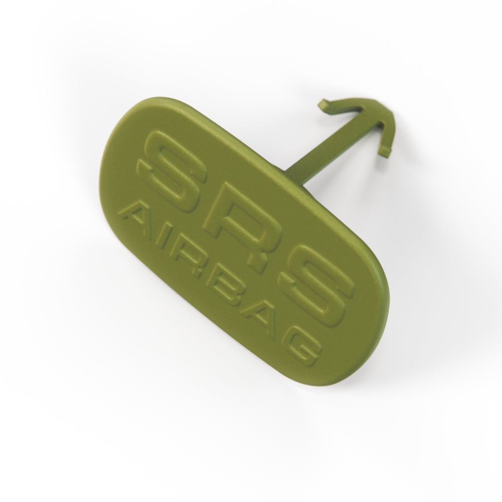 Mercedes-Benz R129 SRS Door Panel Trim Plug (Cover Cap) 2107271088 — Olive