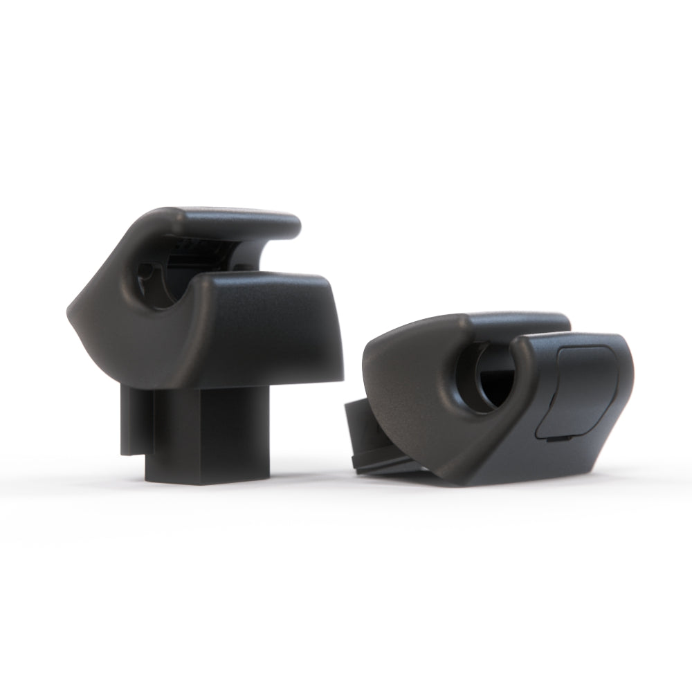 Mercedes-Benz R129 Sun Visor Mount Clip Set of 2 (1298100225) — view 3