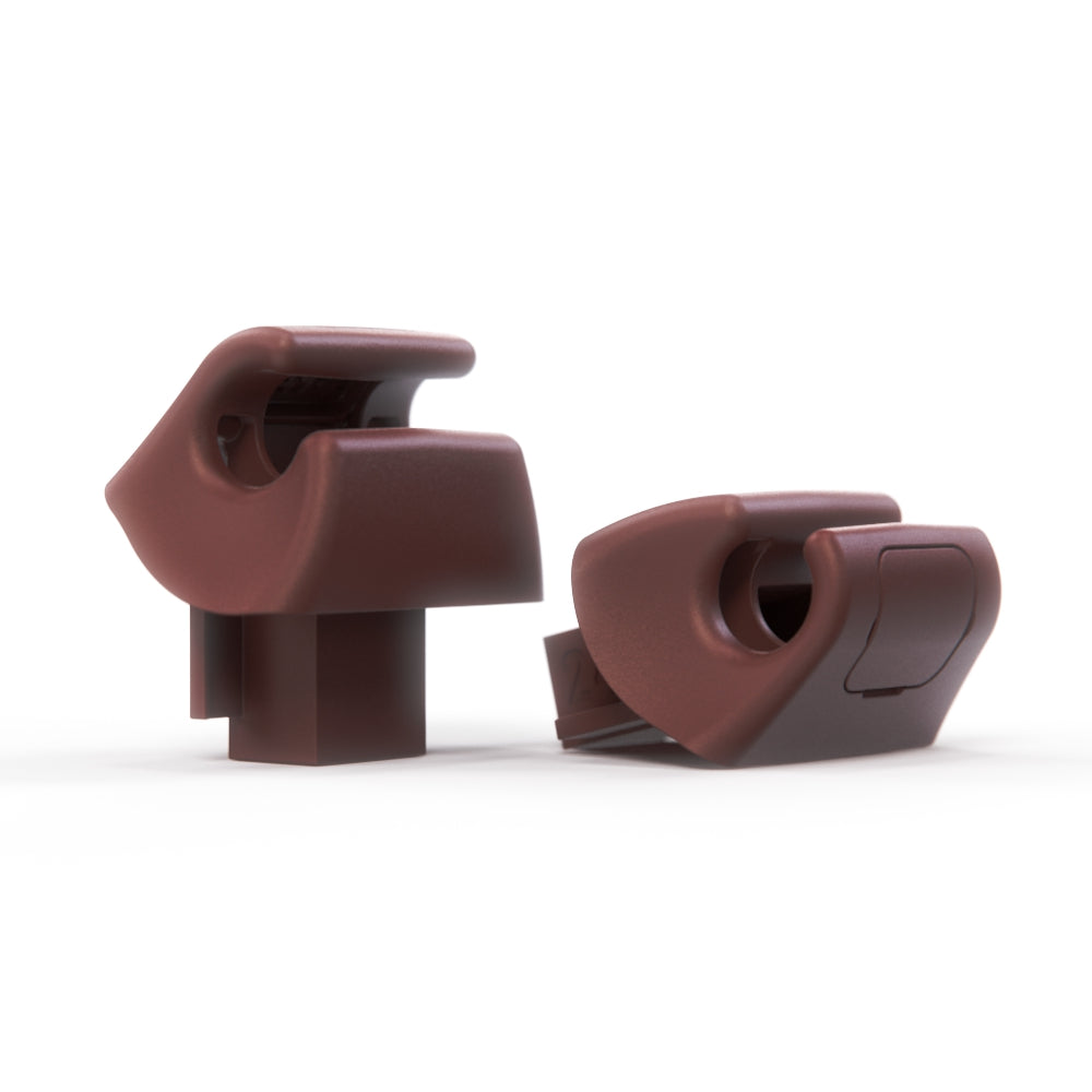 Mercedes-Benz R129 Sun Visor Mount Clip Set of 2 (1298100225) — view 12