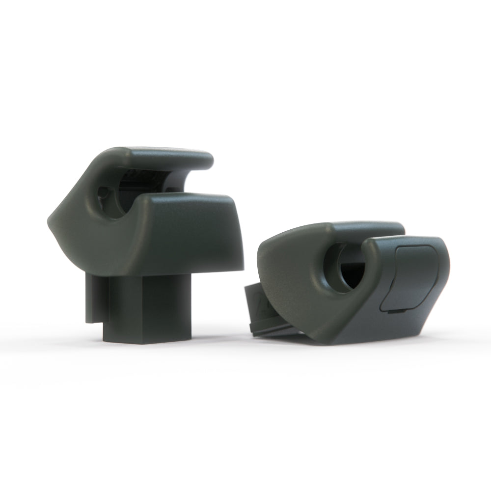 Mercedes-Benz R129 Sun Visor Mount Clip Set of 2 (1298100225) — view 13