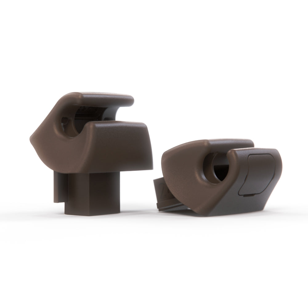 Mercedes-Benz R129 Sun Visor Mount Clip Set of 2 (1298100225) — view 14