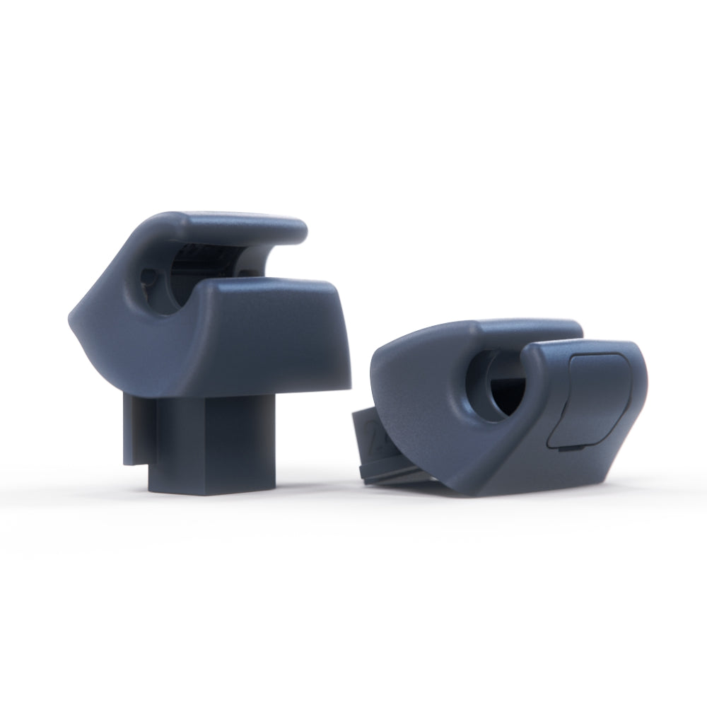 Mercedes-Benz R129 Sun Visor Mount Clip Set of 2 (1298100225) — view 11