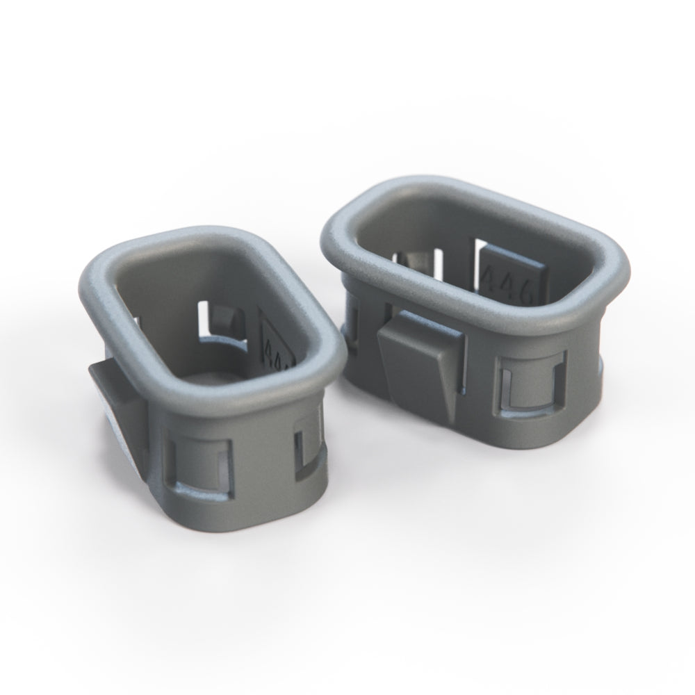 Mercedes-Benz R129 Trim Ring Around Knob Locked Door Set of 2 (A1407600341) — view 4
