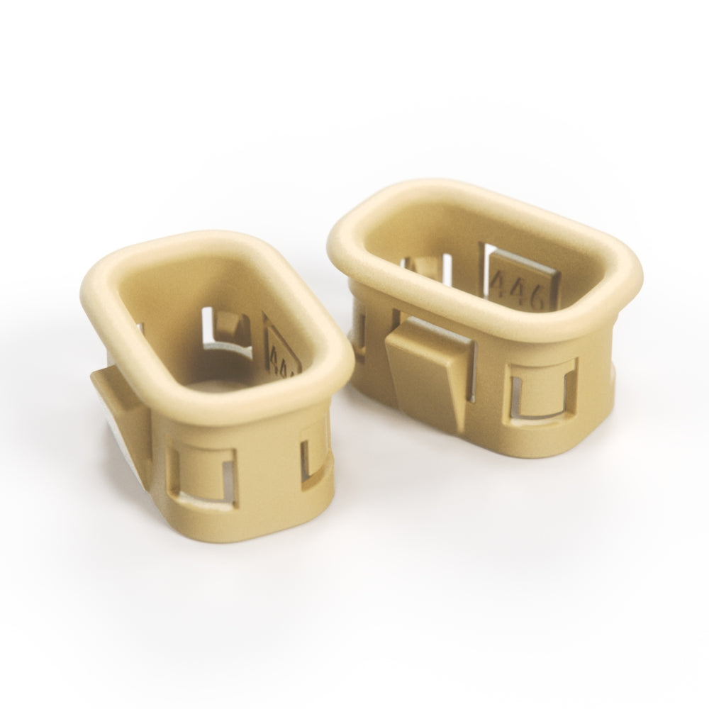 Mercedes-Benz R129 Trim Ring Around Knob Locked Door Set of 2 (A1407600341) — view 8