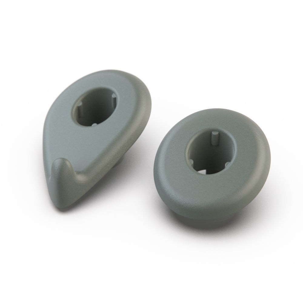 Mercedes-Benz R230 Headrest Restraint Trim Ring Tube (Left and Right) A2159700041 / A2159140159 — view 4